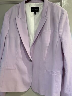 BANANA REPUBLIC Lavender Spring Blazer fully lined Size 20 EUC